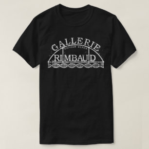 Verwaistes schwarzes Gallerie Rimbaud T-Shirt