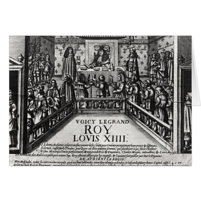 Verwaltengerechtigkeit Louis XIV (Vorderseite (Horizontal))
