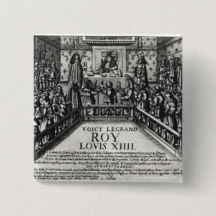 Verwaltengerechtigkeit Louis XIV Button