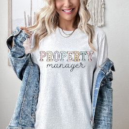 Verwalter von Immobilien, Landbesitzer, Immobilien T-Shirt