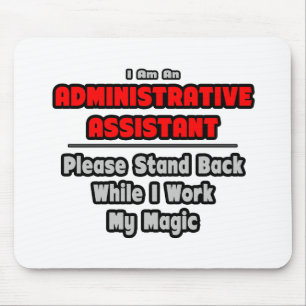 Verwaltungsassistent...arbeiten meine Magie Mousepad