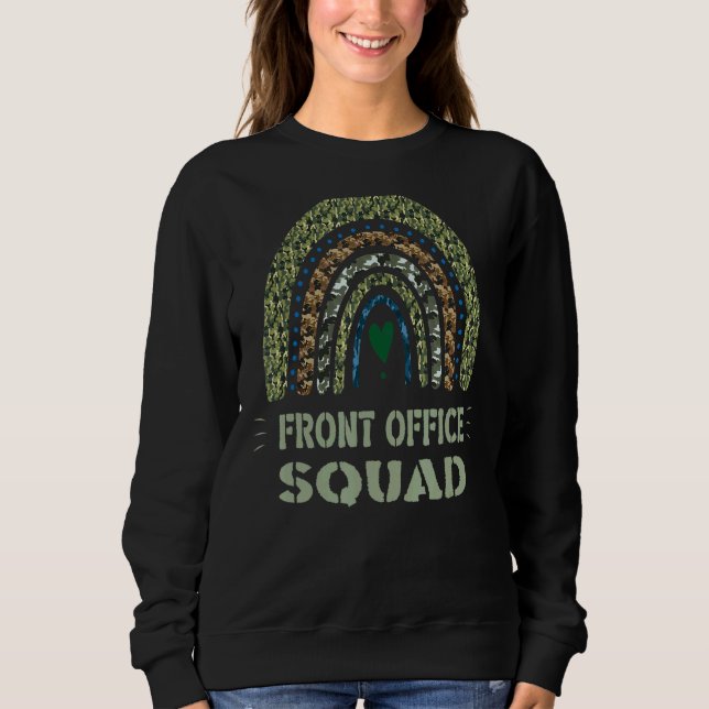 Verwaltungsassistent des Front Office Sweatshirt (Vorderseite)