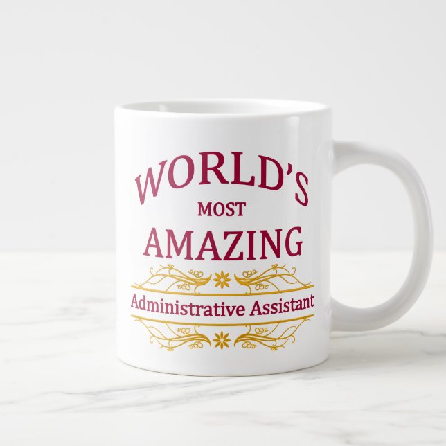 Verwaltungsassistent Jumbo-Tasse (Rechts)