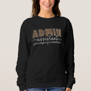 Verwaltungsassistent Leopard Verwaltungsassistent Sweatshirt