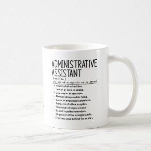 Verwaltungsassistentin Kaffeetasse