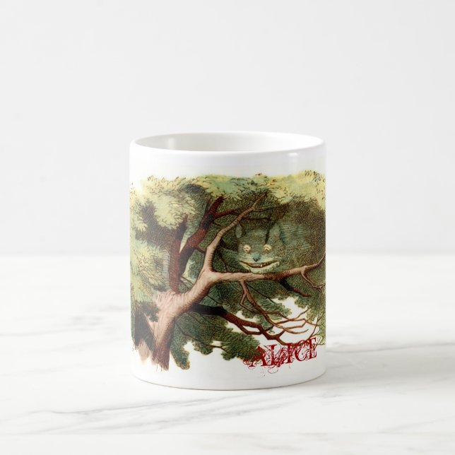 VERWANDELN: Cheshire-Katze Verwandlungstasse (Mittel)