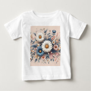 Verwandeln Sie Ihren Platz mit eleganter Daisy Flo Baby T-shirt