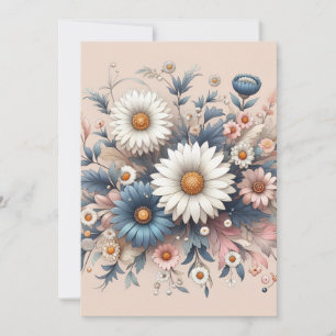 Verwandeln Sie Ihren Platz mit eleganter Daisy Flo Einladung