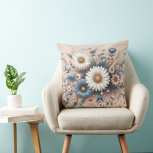 Verwandeln Sie Ihren Platz mit eleganter Daisy Flo Kissen