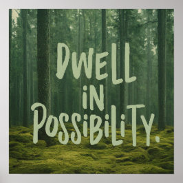 Verwandeln Sie Ihren Raum mit einzigartigen Design Poster