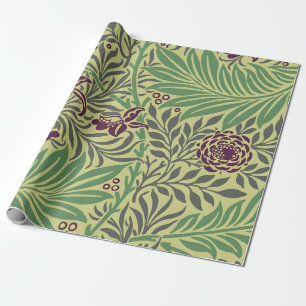 Verwandeln Sie Ihren Raum mit nahtlosen floralen M Geschenkpapier