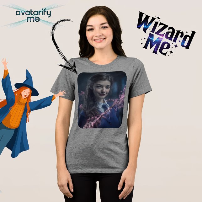 Verwandeln Sie sich in irgendeinen Stil Tri-Blend Shirt (Von Creator hochgeladen)