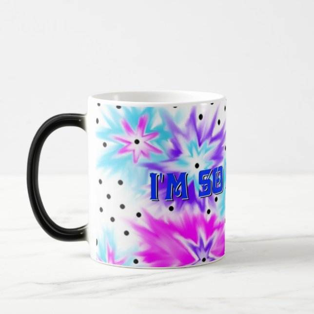 Verwandelnde Kaffee-Tasse Verwandlungstasse (Links)
