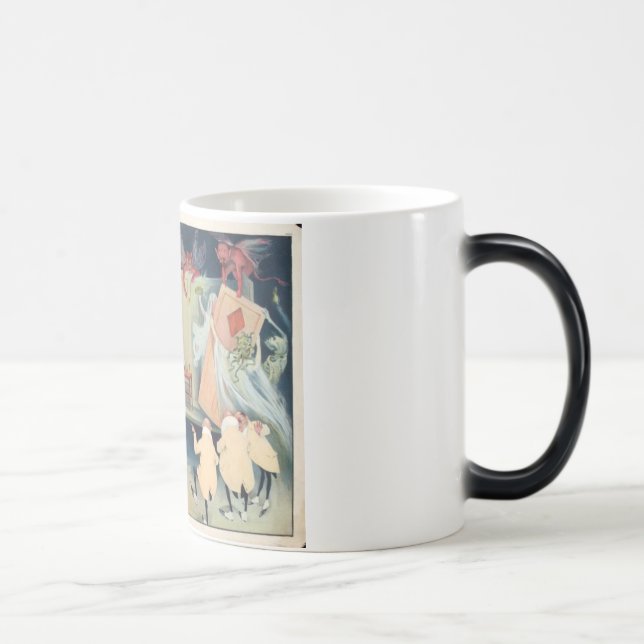 Verwandelnde magische Tasse (Rechts)
