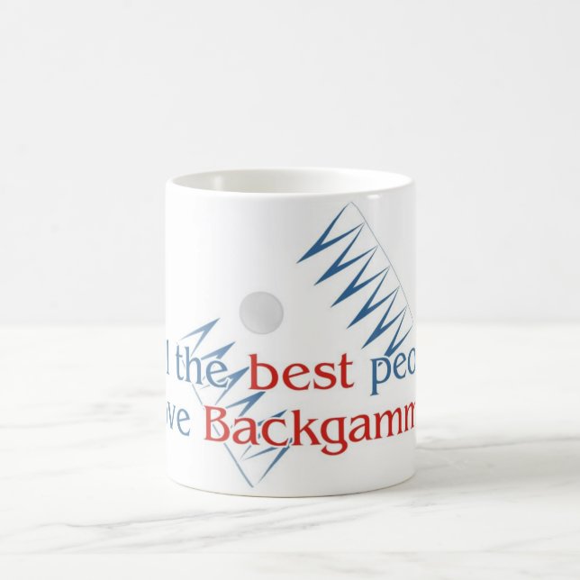 Verwandelnde Tasse des Backgammon (Mittel)