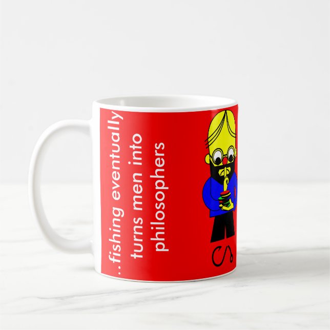 verwandelt Männer in Philosophen Tasse (Links)