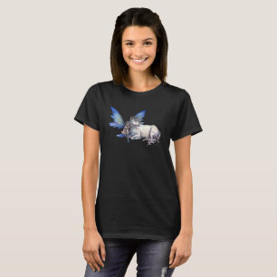Verwandte Fee und Einhorn von Molly Harrison T-Shirt
