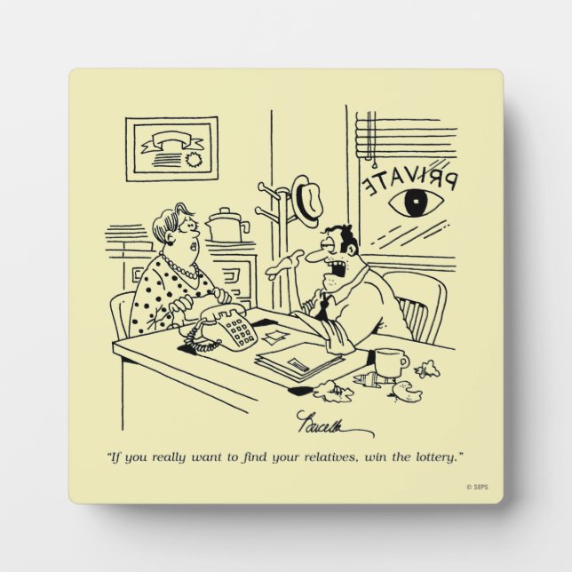 Verwandte finden fotoplatte (Vorderseite)