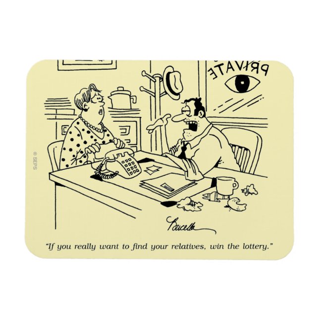 Verwandte finden magnet (Horizontal)