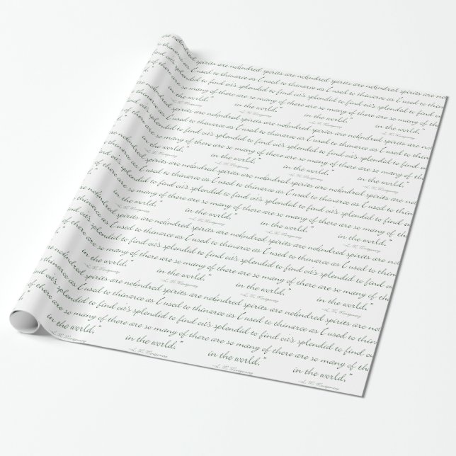 Verwandter Geist ist nicht knapp Geschenkpapier (Ungerollt)