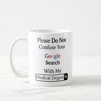 Verwechseln Sie Ihre Google-Suche nicht mit meinem Kaffeetasse
