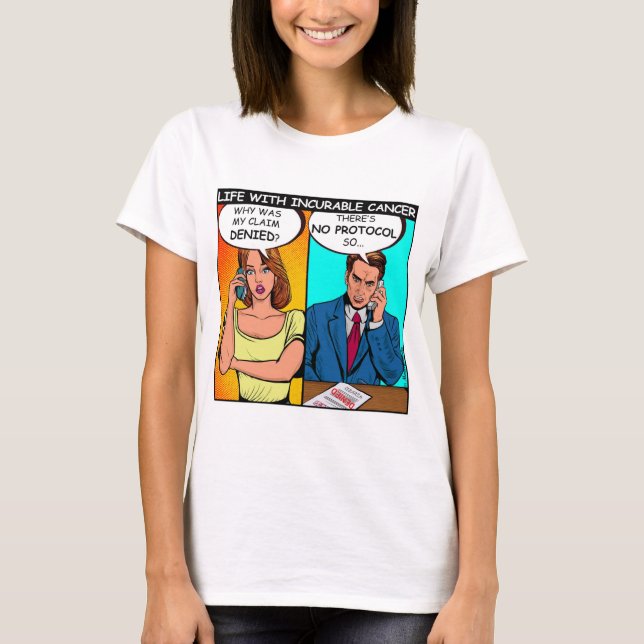 Verweigerung einer Versicherungsklage wegen unheil T-Shirt (Vorderseite)