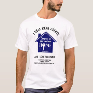 Verweise auf Real Anwesen Liebe mit benutzerdefini T-Shirt