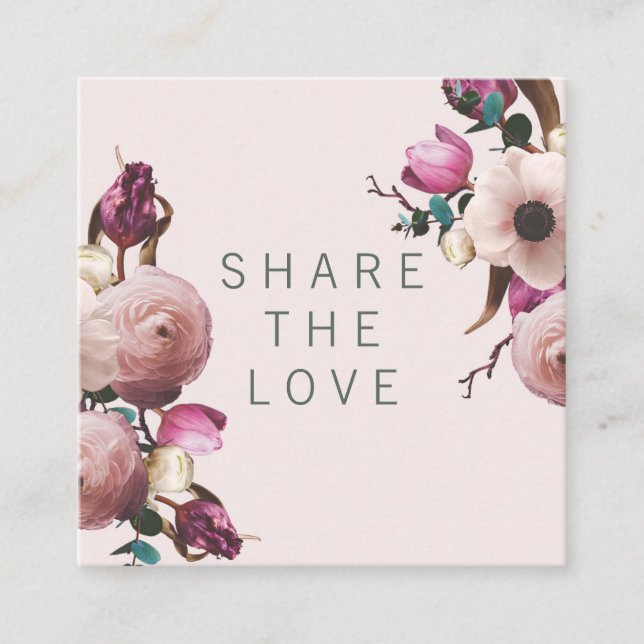 Verweisen Sie ein Empfehlungskarte (Vorderseite)