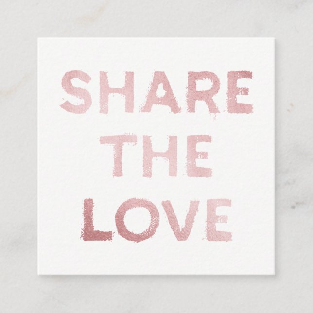 Verweisen Sie ein Empfehlungskarte (Vorderseite)