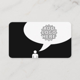 verweisen Sie eine Freund-Comicblase Empfehlungskarte