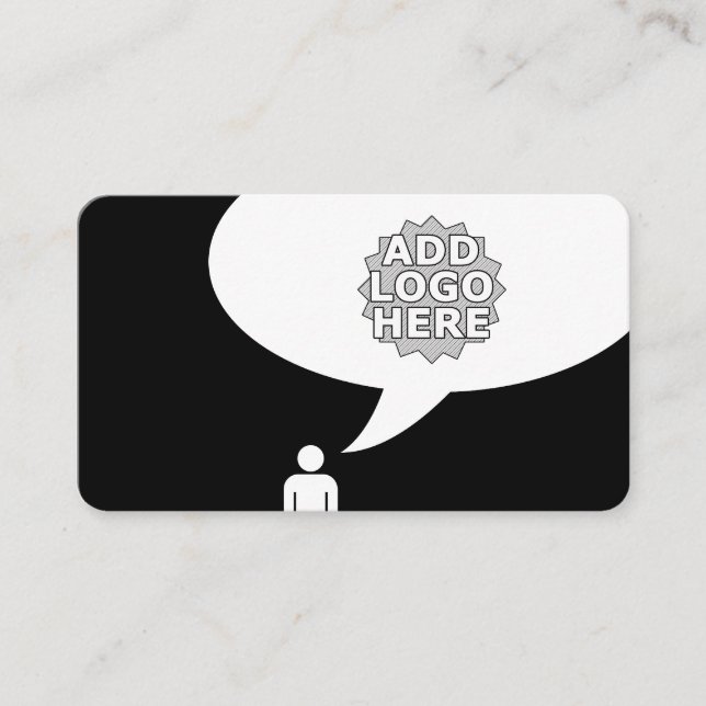 verweisen Sie eine Freund-Comicblase Empfehlungskarte (Vorderseite)