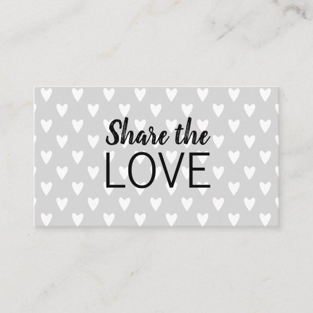 Verweisen Sie eine modische moderne graue Visitenkarte (Vorderseite)