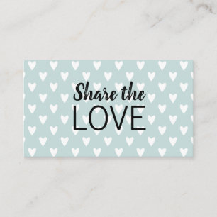 Verweisen Sie eine modische moderne Visitenkarte