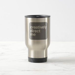 verweisen Sie mich kreativ [Tasse] Reisebecher