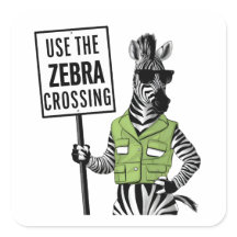Verwenden der Zebra-Kreuzung