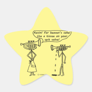 Verwenden Sie den Spreizventil Star Sticker