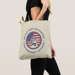 Verwenden Sie Ihr Vote Patriotic Liberty Abzeichen