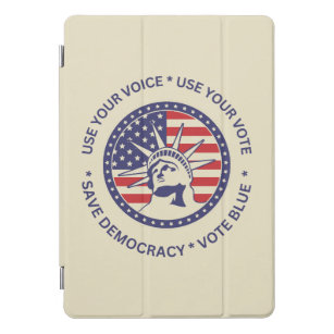 Verwenden Sie Ihr Vote Patriotic Liberty Abzeichen iPad Pro Cover