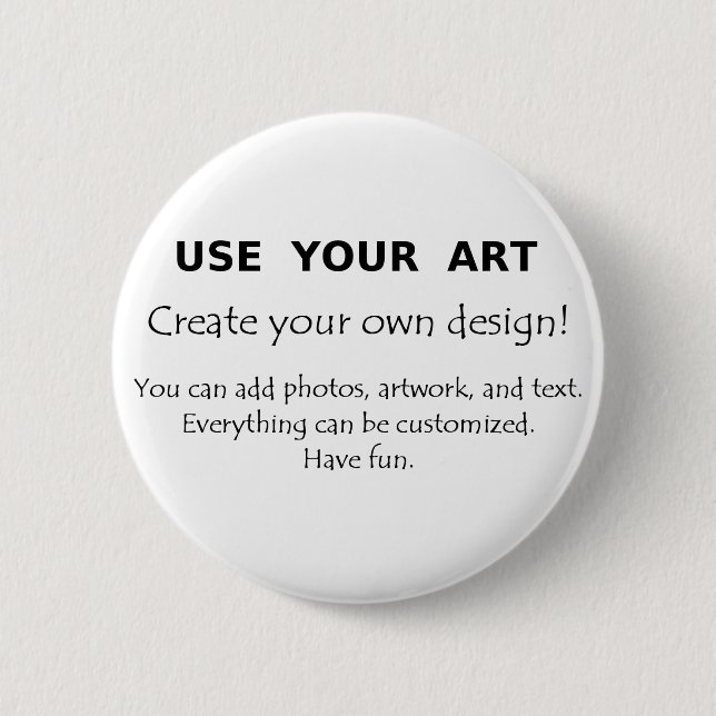 Verwenden Sie Ihre Kunst schaffen Ihre eigenen Button (Vorderseite)