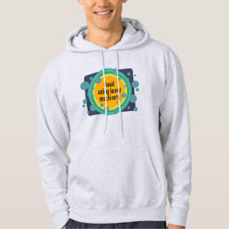 Verwenden Sie keine schweren Maschinen Radial Bubb Hoodie