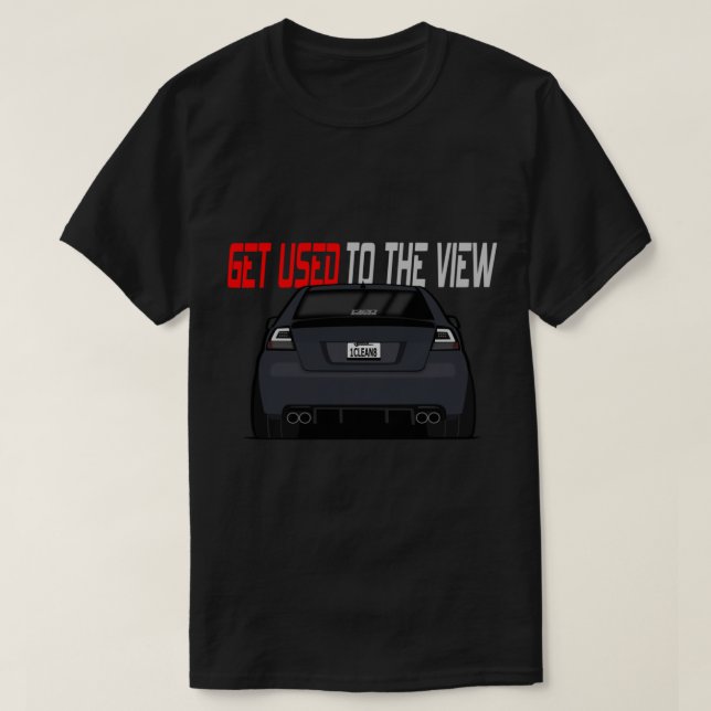 VERWENDEN SIE SICH AN DEN G8-BLICK T-Shirt (Design vorne)
