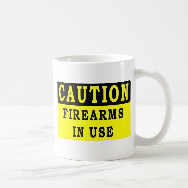 VERWENDETE FEUERWAFFEN KAFFEETASSE (Rechts)