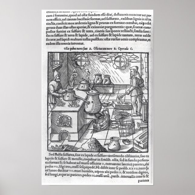 Verwendung von Schwefel Poster (Vorne)