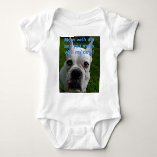 Verwirren Sie mit mir und Sie verwirren mit meinem Baby Strampler