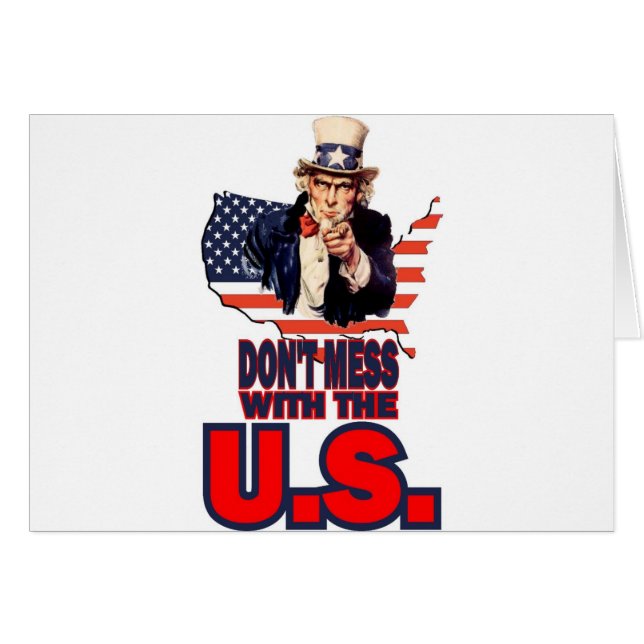 Verwirren Sie nicht mit den US (Vorderseite (Horizontal))