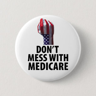 Verwirren Sie nicht mit Medicare Button