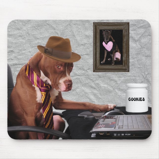 Verwirren Sie nicht mit meinen Plätzchen Mousepad (Vorne)