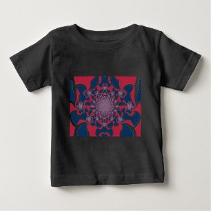 Verwirren von Kaleidoskop Art Print Baby T-shirt
