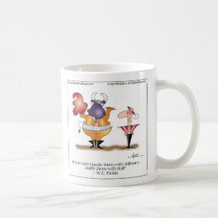 VERWIRRENDE BULL-Tasse bis April McCallum Tasse