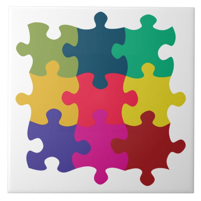 verwirrt fliese (Vorderseite)